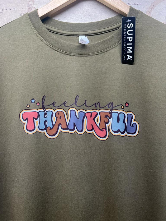 "Feeling thankful" t-shirt