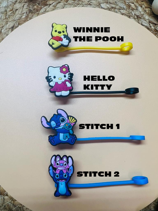 Stitch - Hello Kitty - Winnie the Pooh