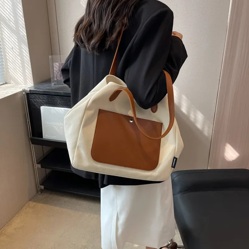 Elegant Streetwear Shoulder Tote Bag